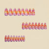 12 Sizes-24 Pcs Press On Nails Y1658