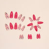 12 Sizes-24 Pcs Press On Nails W447