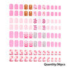 12 Sizes-24 Pcs Press On Nails Vday-1-24pcs