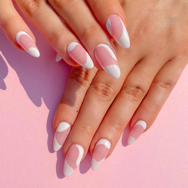 12 Sizes-24 Pcs Press On Nails JP1221