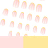 12 Sizes-24 Pcs Press On Nails JP4184
