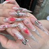 12 Sizes-24 Pcs Press On Nails JP3512