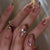 30 Pcs Press On Nails W2103