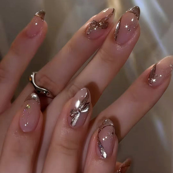 30 Pcs Press On Nails W2103