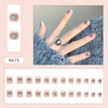 12 Sizes-24 Pcs Press On Nails R642