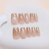 12 Sizes-24 Pcs Press On Nails R862
