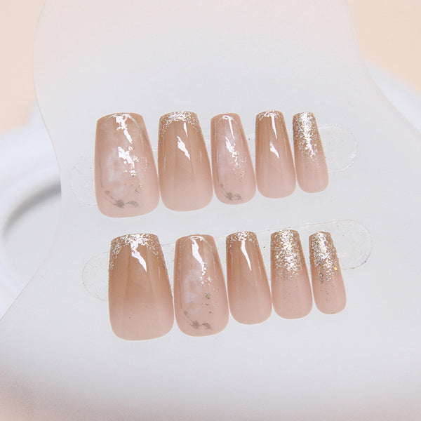 12 Sizes-24 Pcs Press On Nails R862