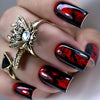 12 Sizes-24 Pcs Press On Nails Y1987