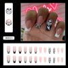 12 Sizes-24 Pcs Press On Nails W803