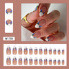 12 Sizes-24 Pcs Press On Nails W1700