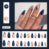 12 Sizes-24 Pcs Press On Nails W1855
