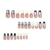 12 Sizes-24 Pcs Press On Nails JP2749
