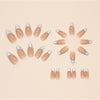 12 Sizes-24 Pcs Press On Nails W1583