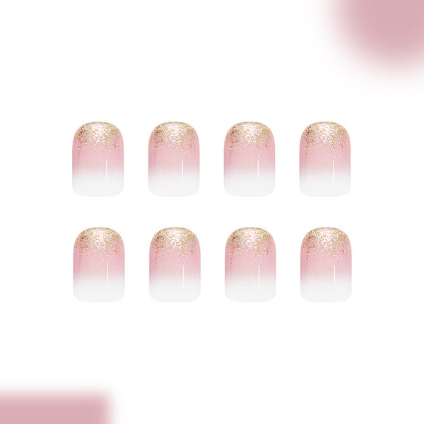 12 Sizes-24 Pcs Press On Nails C1211