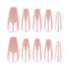 12 Sizes-24 Pcs Press On Nails DIY31