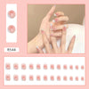 12 Sizes-24 Pcs Press On Nails R521