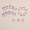 12 Sizes-24 Pcs Press On Nails W1169
