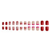12 Sizes-24 Pcs Press On Nails C241