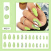 12 Sizes-24 Pcs Press On Nails W202