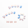 12 Sizes-24 Pcs Press On Nails Z107
