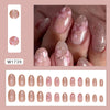 12 Sizes-24 Pcs Press On Nails W1739