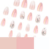 12 Sizes-24 Pcs Press On Nails JP4064