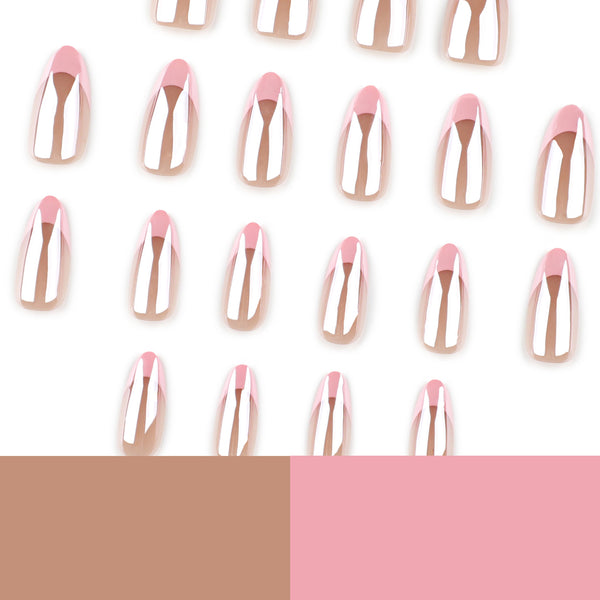 12 Sizes-24 Pcs Press On Nails JP3990