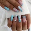 12 Sizes-24 Pcs Press On Nails Z815
