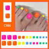 12 Sizes-24 Pcs Press On Nails C986