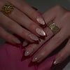 12 Sizes-24 Pcs Press On Nails JP3985
