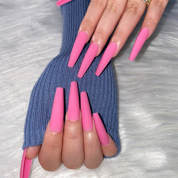 12 Sizes-24 Pcs Press On Nails JP2184