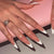 12 Sizes-24 Pcs Press On Nails W2038
