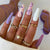 12 Sizes-24 Pcs Press On Nails W156