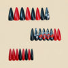 12 Sizes-24 Pcs Press On Nails Y1497