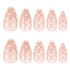 12 Sizes-24 Pcs Press On Nails JP4069