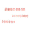 12 Sizes-24 Pcs Press On Nails JP4147