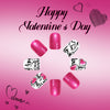 12 Sizes-24 Pcs Press On Nails C1456
