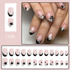 12 Sizes-24 Pcs Press On Nails C630