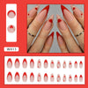 12 Sizes-24 Pcs Press On Nails W413