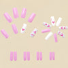 12 Sizes-24 Pcs Press On Nails Y481