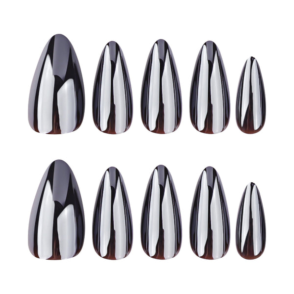 12 Sizes-24 Pcs Press On Nails JP3572