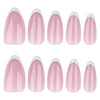 12 Sizes-24 Pcs Press On Nails JP4295