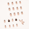 12 Sizes-24 Pcs Press On Nails JP1030