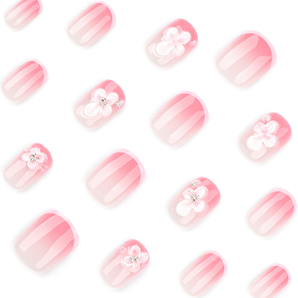 12 Sizes-24 Pcs Press On Nails JP3883