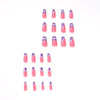12 Sizes-24 Pcs Press On Nails JP1341