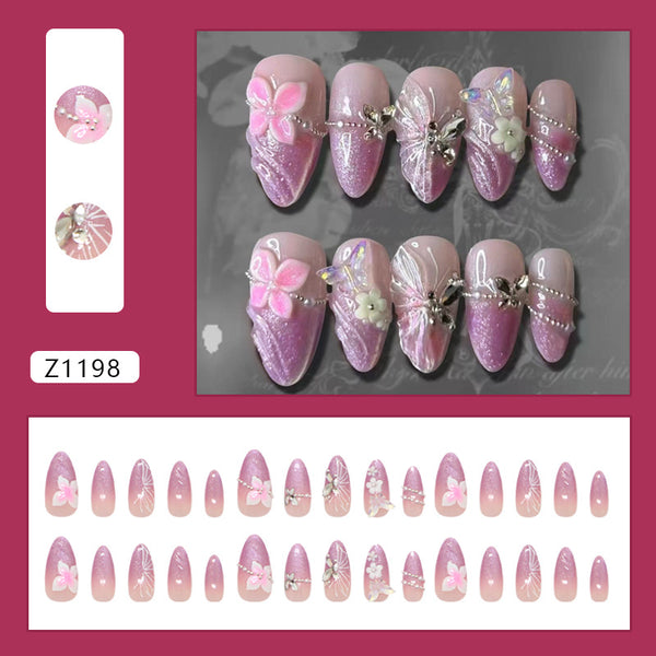 30 Pcs Press On Nails Z1198