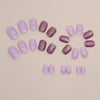 12 Sizes-24 Pcs Press On Nails W1295