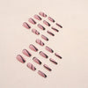 12 Sizes-24 Pcs Press On Nails W866