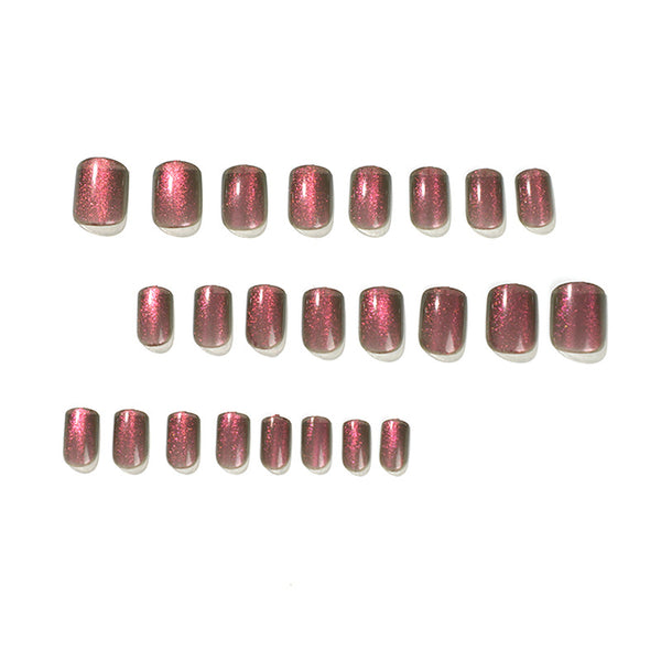 12 Sizes-24 Pcs Press On Nails JP1979