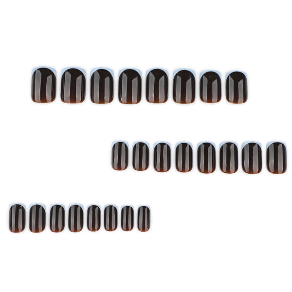 12 Sizes-24 Pcs Press On Nails JP4180